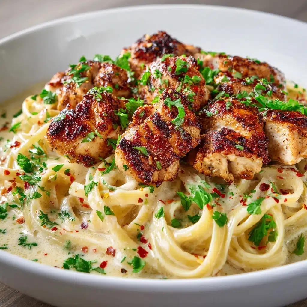 Cowboy Butter Chicken Linguine Recipe - Recipe Image