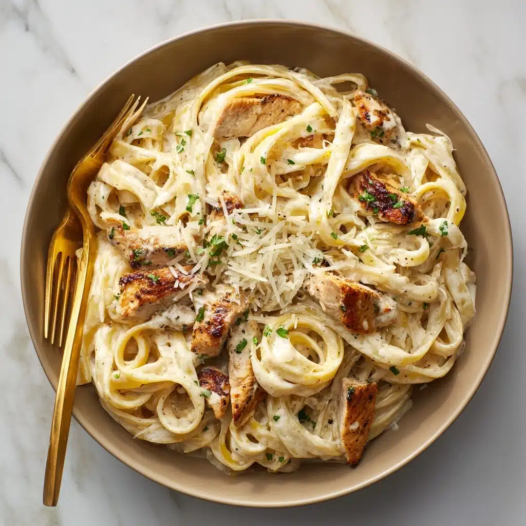 Chicken Fettuccine Alfredo Recipe - Recipe Image