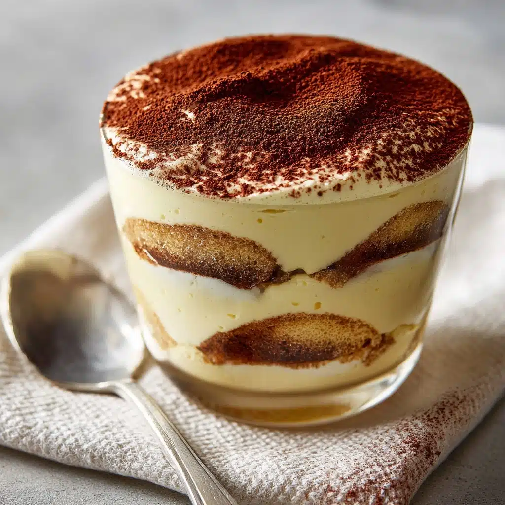 Mini Tiramisu Mascarpone Cups Recipe - Recipe Image