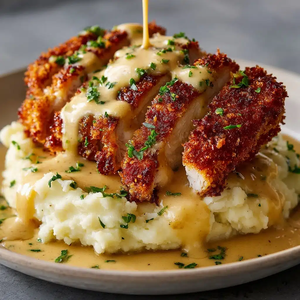 h a Rich Garlic Sauce – Easy Dinner Idea Recipe - Recipe Image