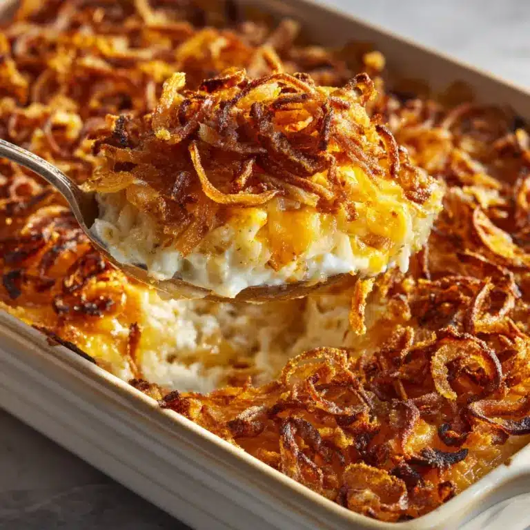 French Onion Funeral Potatoes Recipe