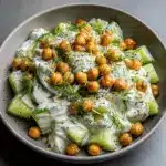 Tzatziki Chickpea Salad Recipe