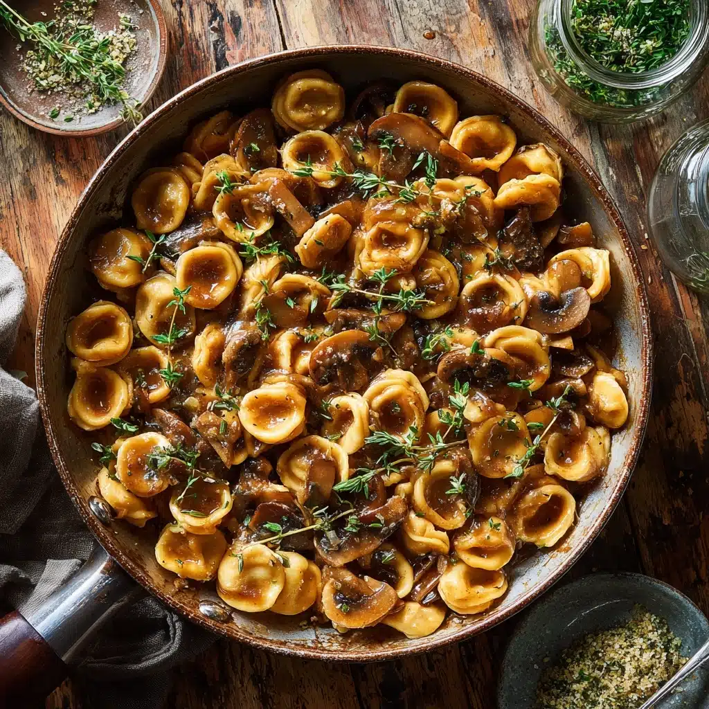 One Pot French Onion Pasta Recipe