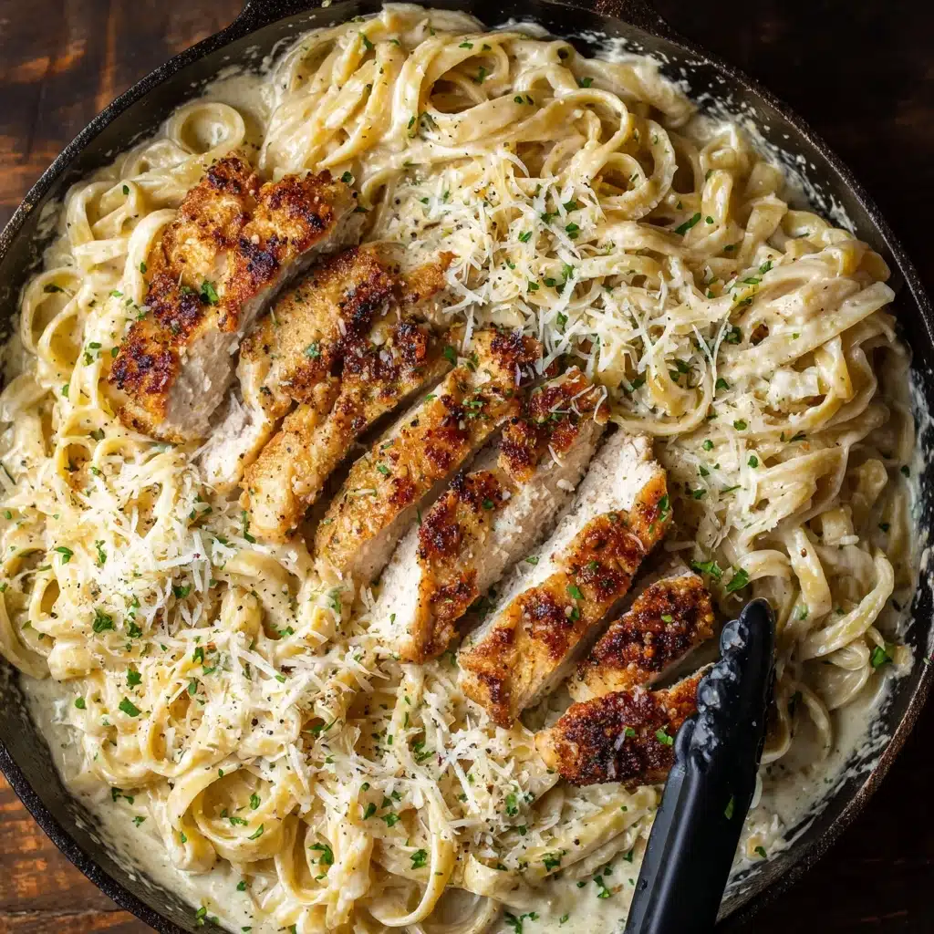 Chicken Fettuccine Alfredo Recipe - Recipe Image