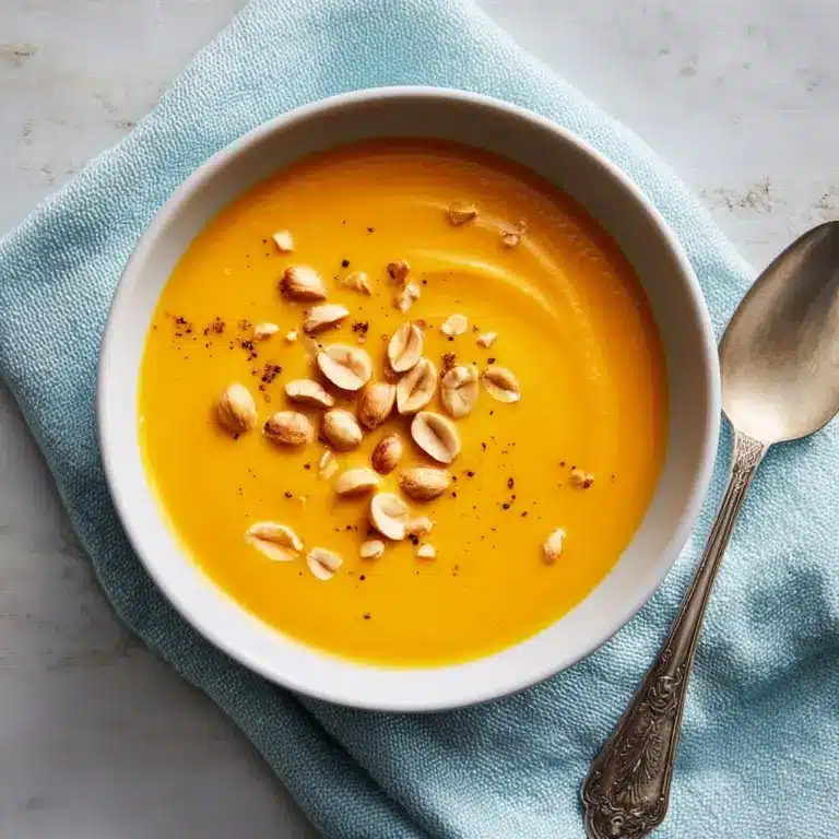 Spicy Peanut Soup with Sweet Potato Recipe