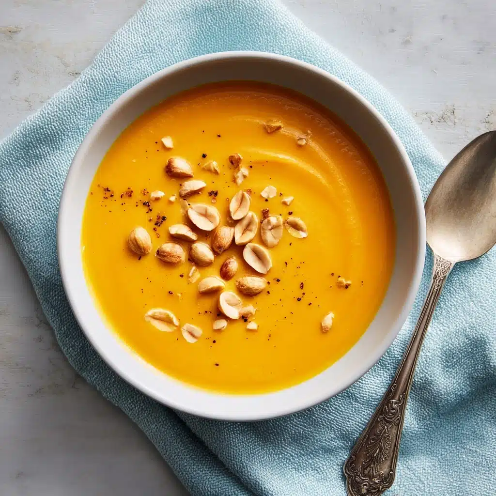 Spicy Peanut Soup with Sweet Potato Recipe - Recipe Image