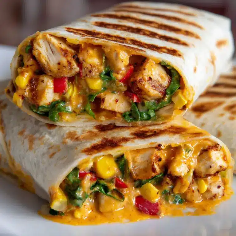 Chipotle Ranch Grilled Chicken Burrito Recipe