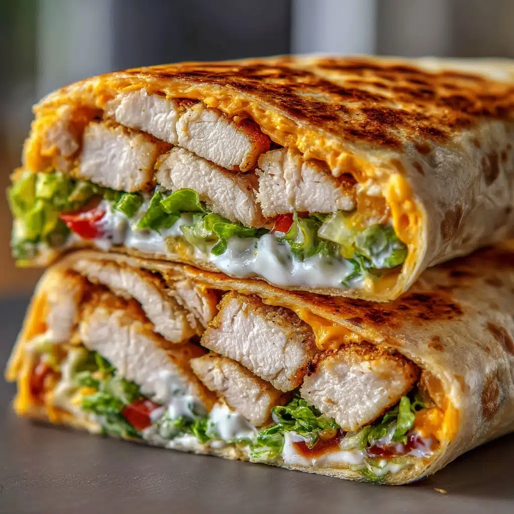 Chipotle Ranch Grilled Chicken Burrito Recipe - Recipe Image