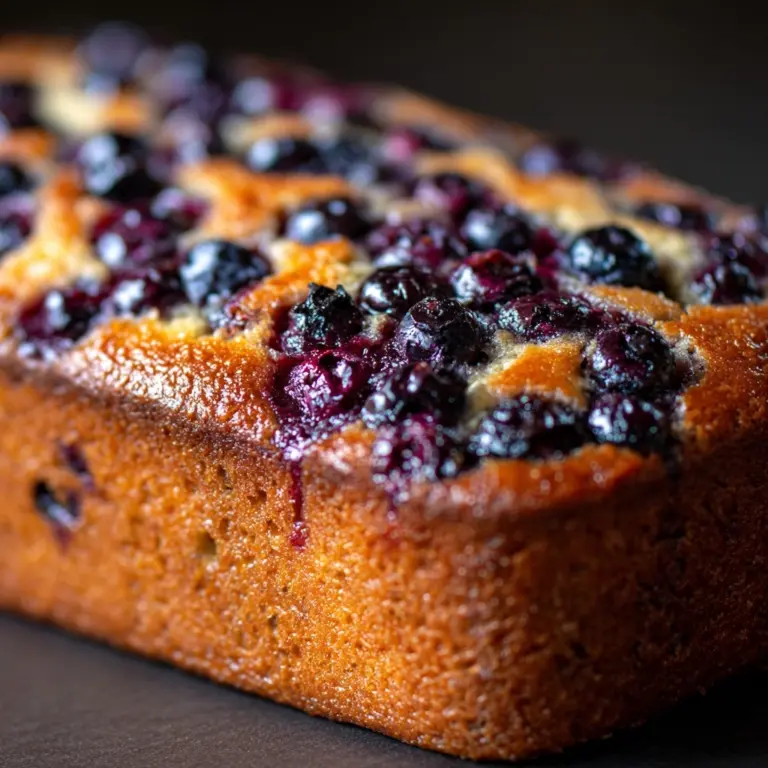 Lemon Blueberry Bread Recipe