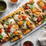 Chicken Pesto Flatbread Recipe