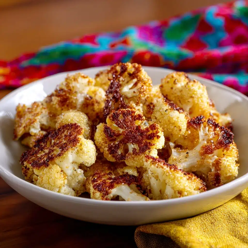 Parmesan Cauliflower Bites - Just 5 Ingredients Recipe - Recipe Image
