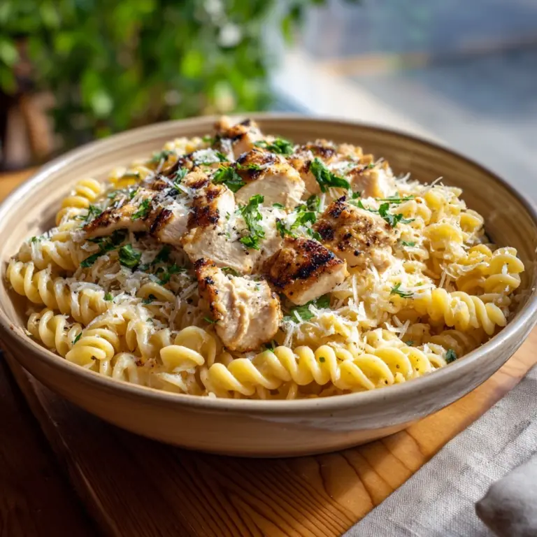 Creamy Garlic Parmesan Pasta Recipe