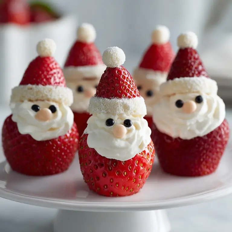 Strawberry Santas Recipe