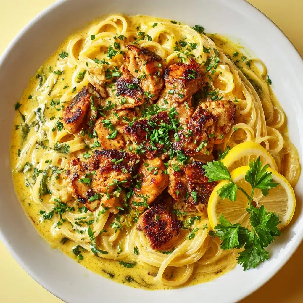 Cowboy Butter Chicken Linguine Recipe - Recipe Image