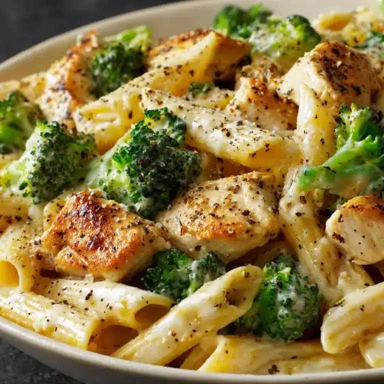 Creamy Broccoli and Chicken Penne Recipe