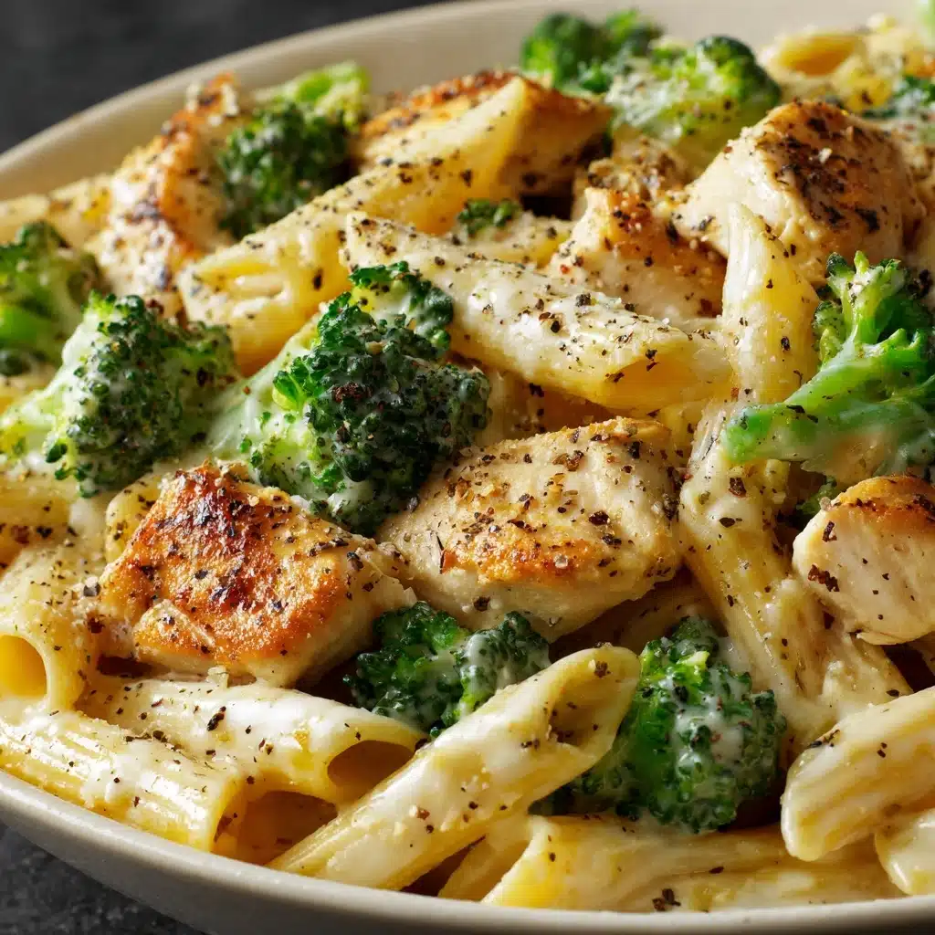 Creamy Broccoli and Chicken Penne Recipe
