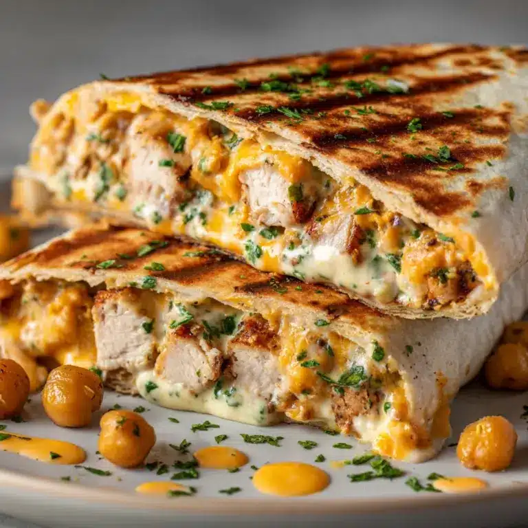 Keto Cheesy Garlic Chicken Wraps: Low-Carb, Big Flavor! Recipe