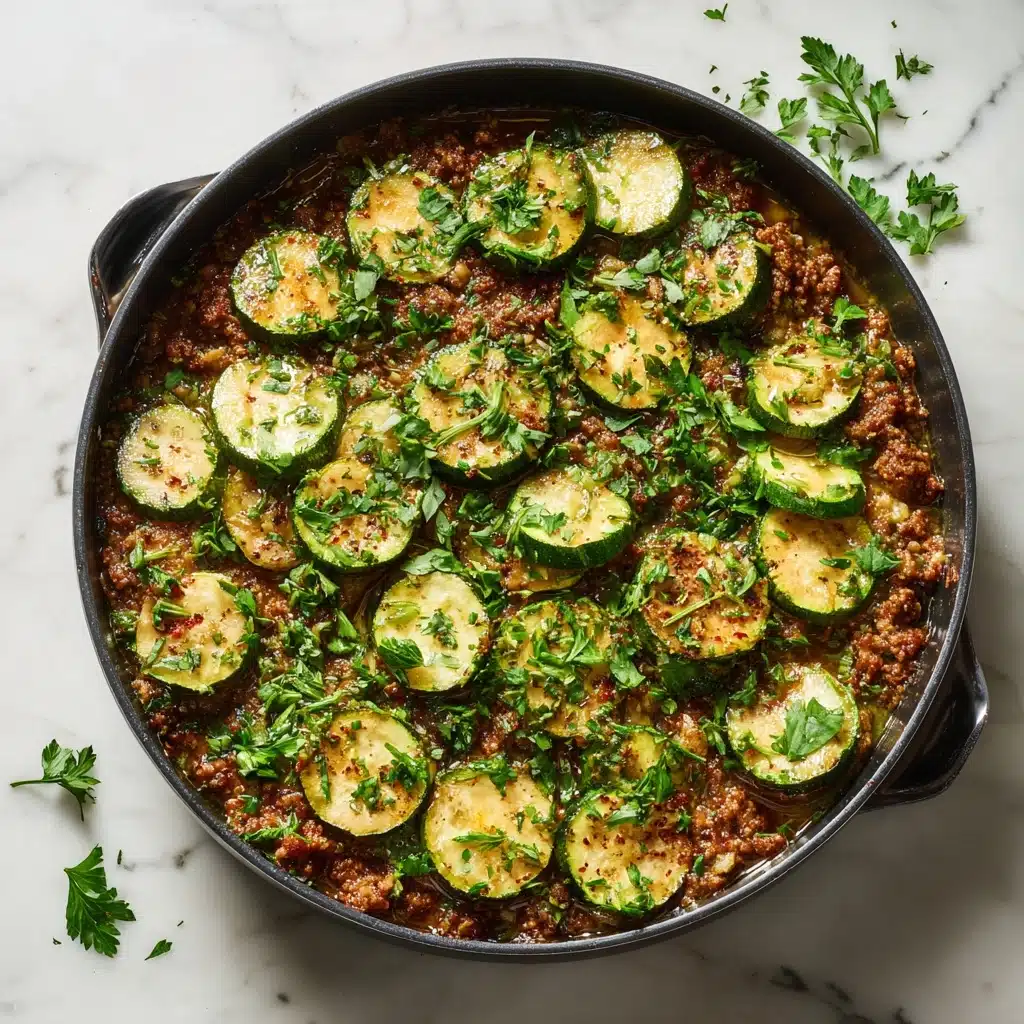 Ground Turkey and Zucchini Skillet Recipe