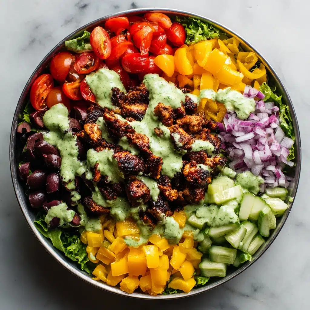 Peruvian Grilled Chicken Salad Recipe