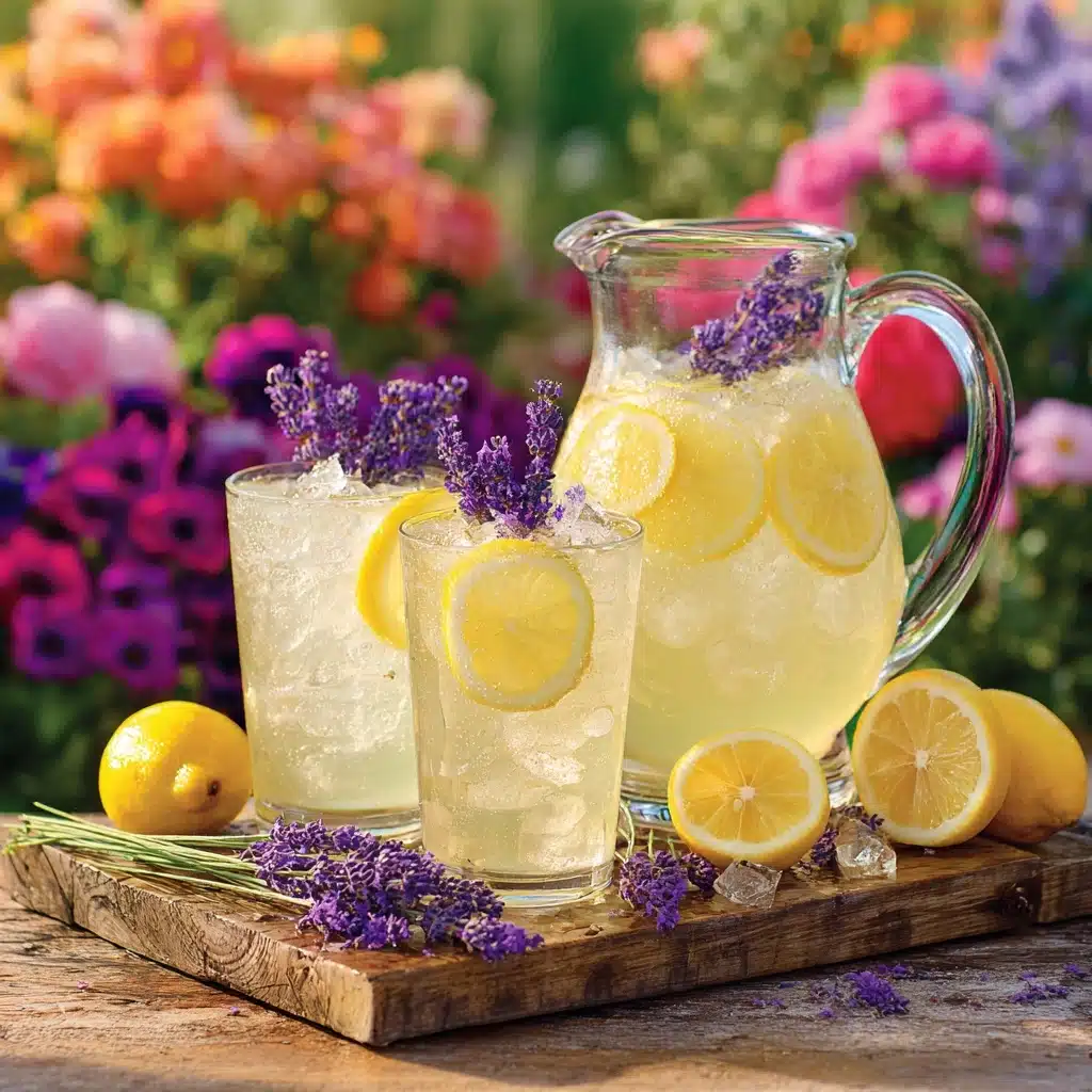 Refreshing Coconut Lavender Lemonade Mocktail Recipe