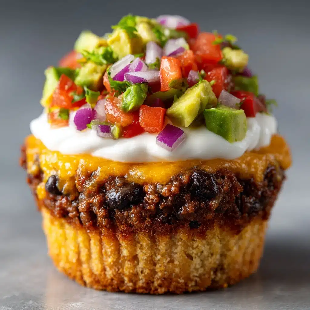 TACO CUPCAKES RECIPE