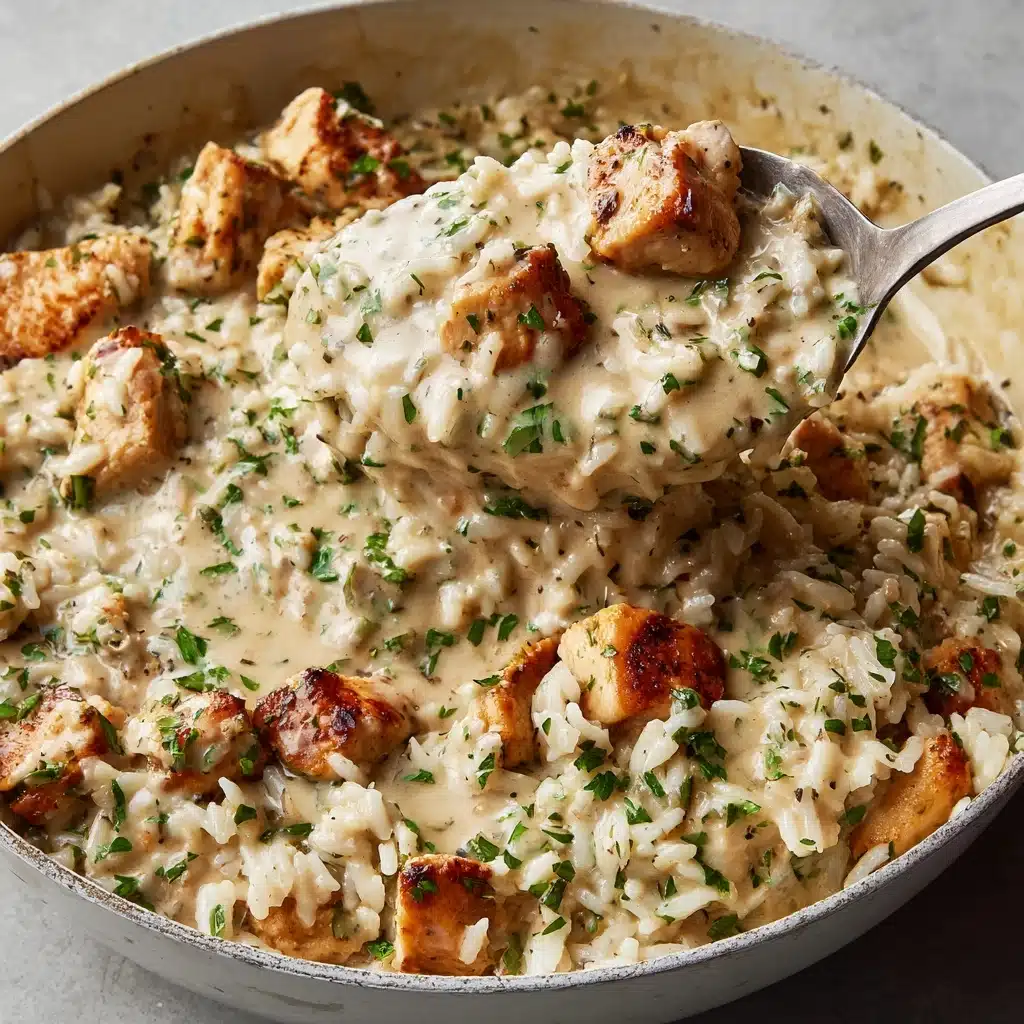 Creamy Herb Chicken & Basmati Rice Recipe - Recipe Image