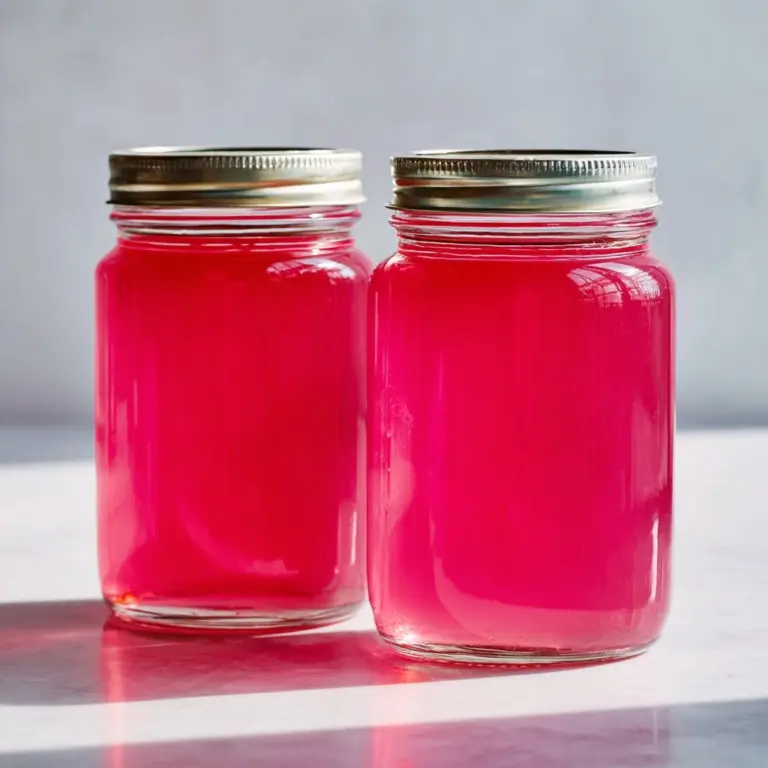 Canning Rhubarb Simple Syrup Recipe