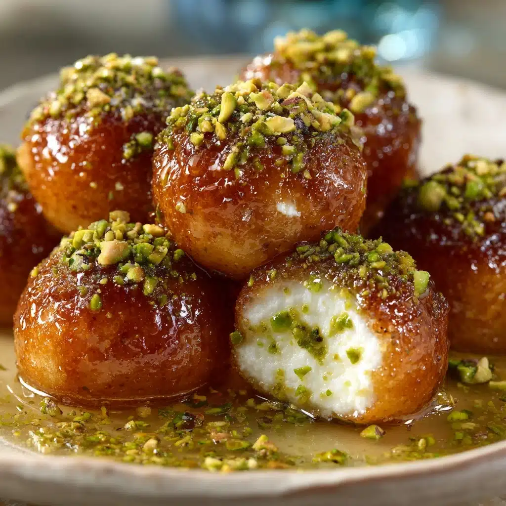 Ricotta Pistachio Honey Bites: An Amazing Ultimate Delight Recipe - Recipe Image