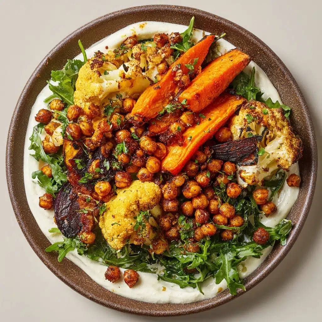 Easy Nourish Bowl Recipe with Tahini Yogurt Dressing Recipe - Recipe Image
