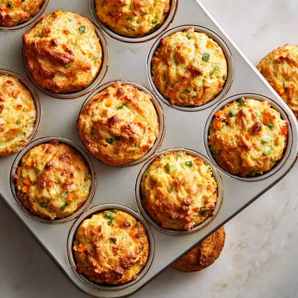 Savory Cottage Cheese Muffins Recipe - Recipe Image
