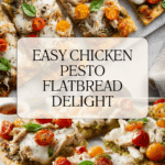 Chicken Pesto Flatbread Recipe