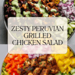 Peruvian Grilled Chicken Salad Recipe