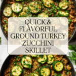 Ground Turkey and Zucchini Skillet Recipe