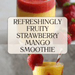 Strawberry Mango Smoothie Drink Recipe