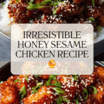 Honey Sesame Chicken (Sweet, Savory & Simple) Recipe