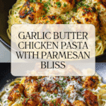Chicken Bites with Creamy Parmesan Pasta Recipe