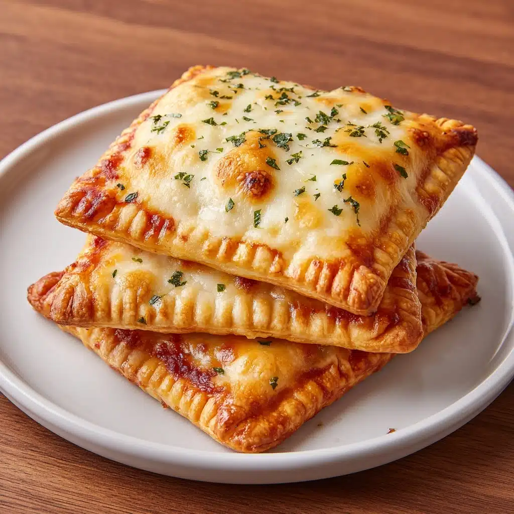 Cheesy Pizza Pockets Recipe - Recipe Image