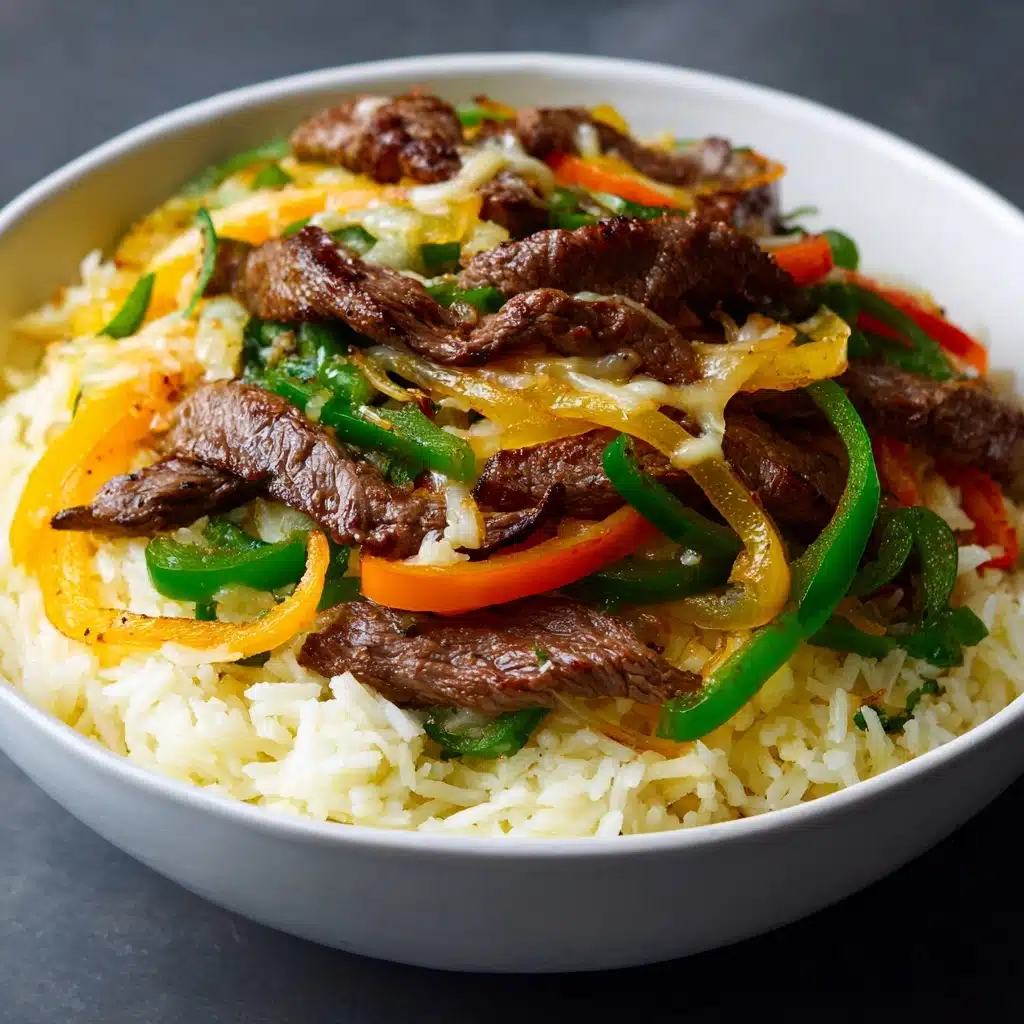 PHILLY CHEESESTEAK BOWLS Recipe