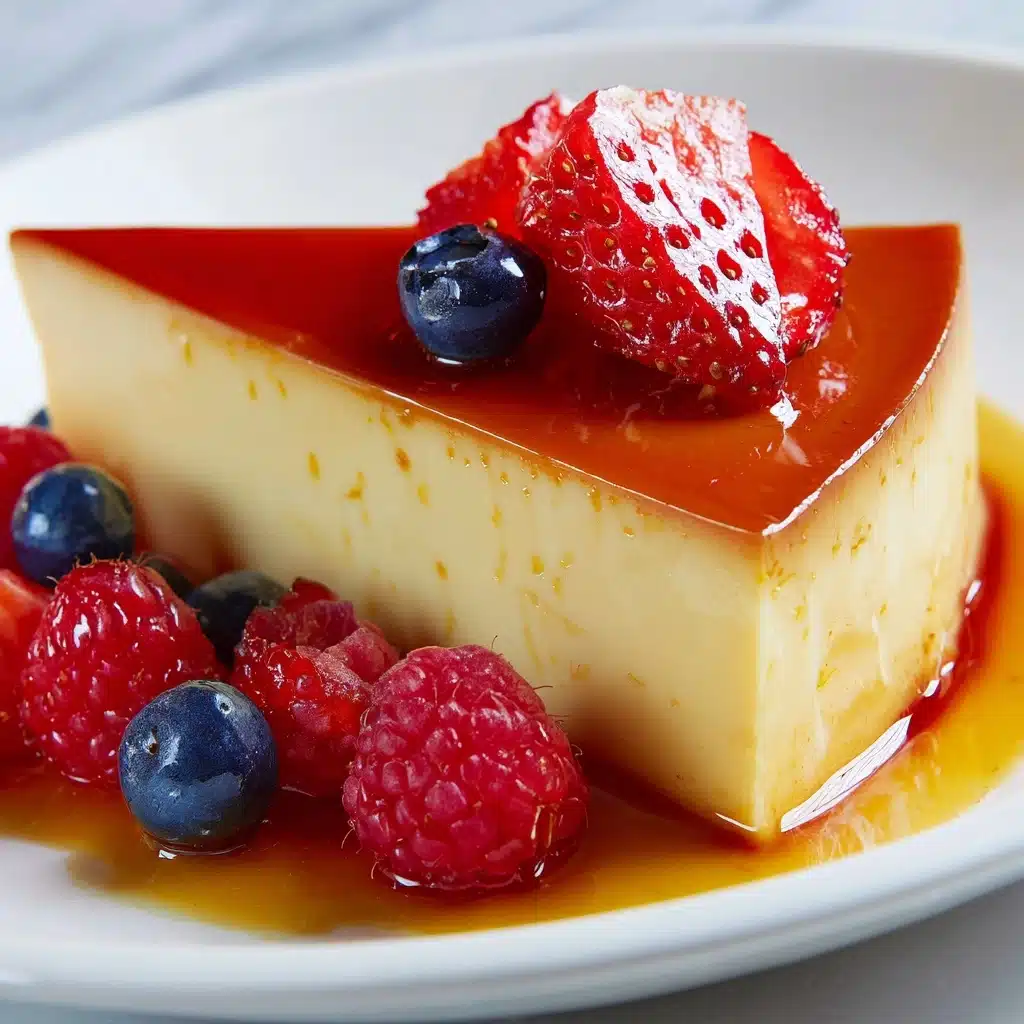 Flan Recipe - Recipe Image