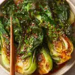 Quick Bok Choy with Garlic and Ginger Recipe