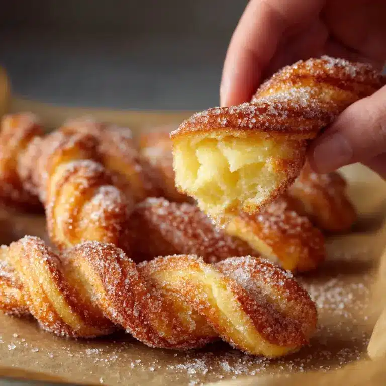 Korean Twisted Donuts (Kkwabaegi) Recipe