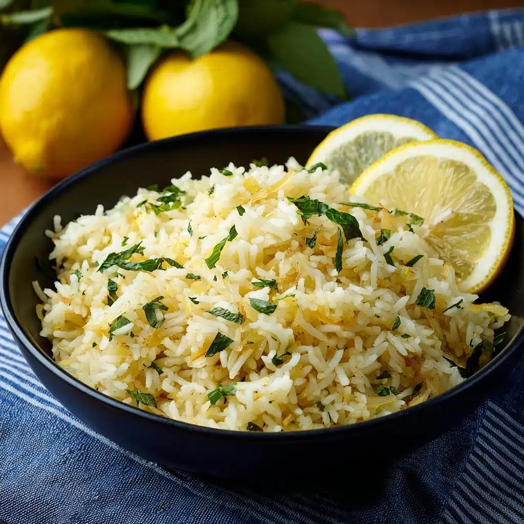 Greek Lemon Rice Recipe - Recipe Image