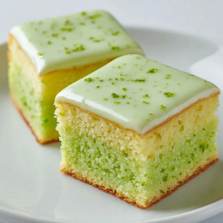 Green Cake (Lime Cake) Recipe