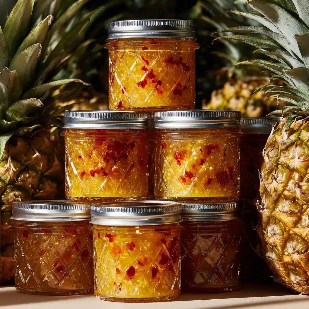 Pineapple Upside Down Cake Jam Recipe - Recipe Image