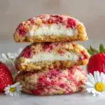 Strawberry Cheesecake Cookies Recipe