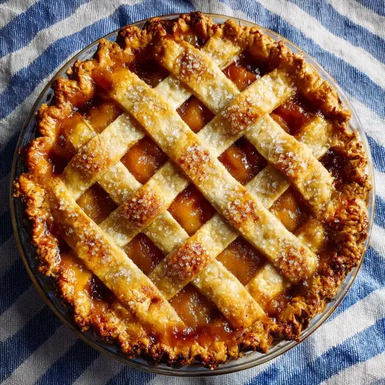 Peach Pie Recipe