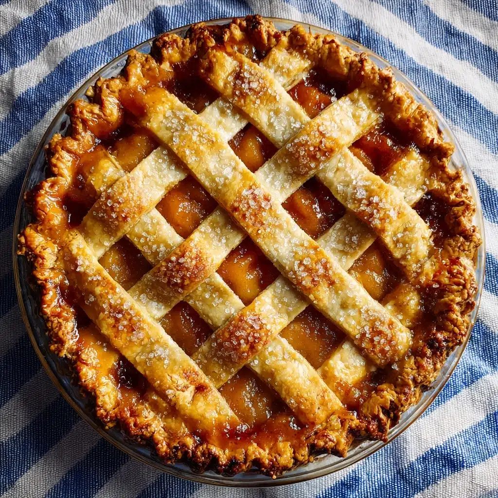 Peach Pie Recipe - Recipe Image