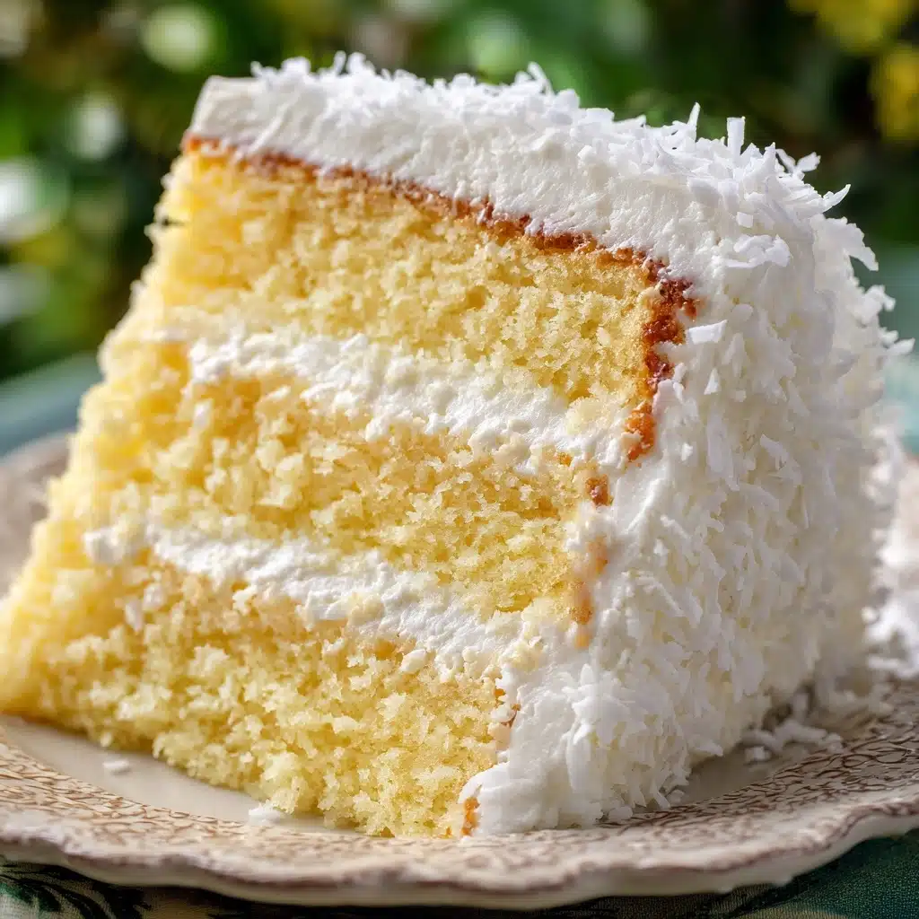 Coconut Cloud Cake Recipe - Recipe Image