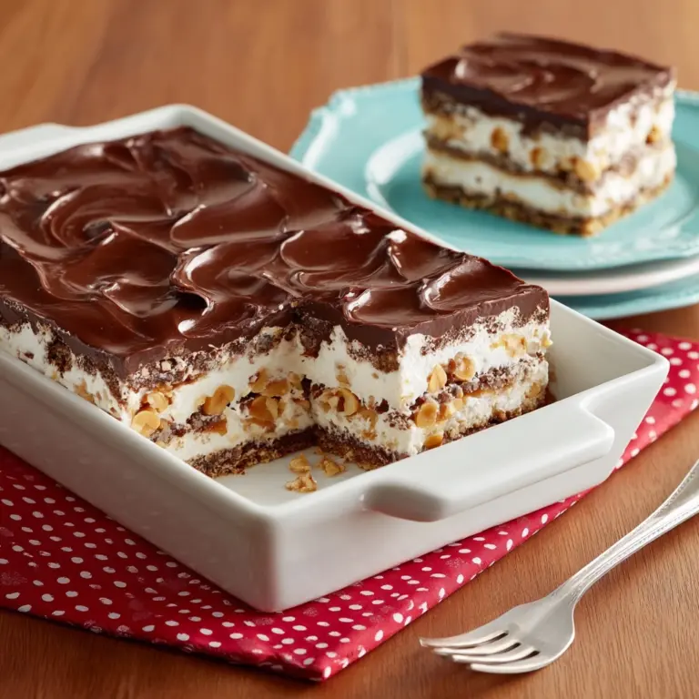 Buster Bar Ice Cream Dessert Recipe
