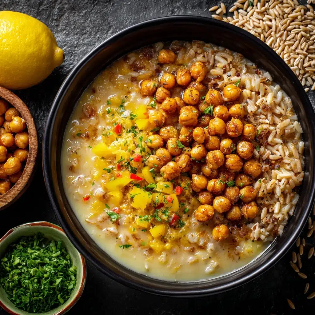 Chickpea and Pearl Barley Stew Recipe - Recipe Image